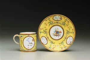 CUP WITH REBUS (GOBELET LITRON), ONE OF TWO