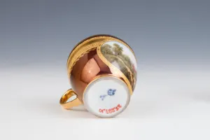 CUP FROM A TEA AND COFFEE SERVICE, ONE OF TWO