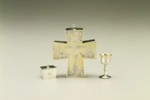 CHALICE FROM A PORTABLE COMMUNION CONTAINER