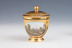 CUP FROM A TEA AND COFFEE SERVICE, ONE OF TWO