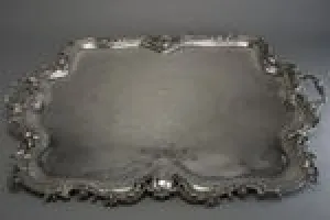 TRAY FROM A SERVICE MADE FOR GRAND DUCHESS EKATERINA MIKHAILOVNA OF RUSSIA
