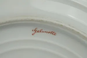 BIRD PLATE, ONE OF 12