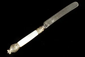 FRUIT KNIFE FROM THE SERVICE OF GRAND DUKE KONSTANTIN NIKOLAEVICH (1 OF 12)