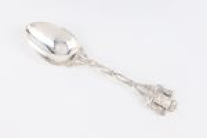 SPOON FROM THE YUSUPOV BYZANTINE SERVICE, ONE OF TWELVE