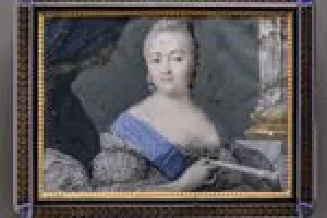 SNUFFBOX WITH MINIATURE OF EMPRESS ELIZABETH I