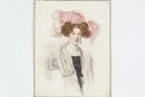 LADY ANNE DISBROWE, NÉE KENNEDY, FROM THE MIDDLETON WATERCOLOR ALBUM