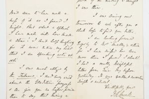LETTER TO GEORGE W. SMALLEY