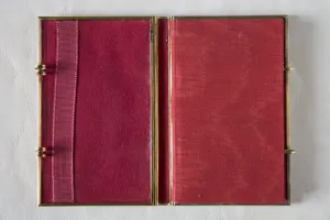 NOTEBOOK (CARNET DE BAL) WITH MINIATURE OF EMPRESS ALEXANDRA