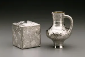 TEA CADDY FROM A TEA SERVICE