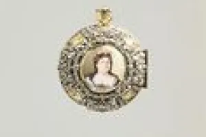 WATCH WITH MINIATURE PORTRAIT OF CATHERINE I