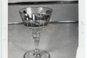 RED WINE GLASS, ONE OF FOURTEEN