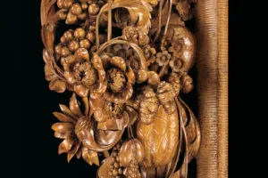 FRAME WITH PORTRAIT OF ELLA LETITIA MERRIWEATHER POST