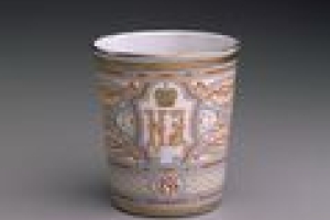 COMMEMORATIVE CUP FROM THE CORONATION OF NICHOLAS II