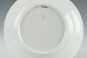 SOUP PLATE, ONE OF TWO