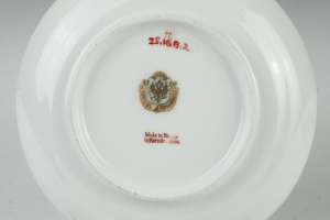 SAUCER FROM A TEA SET, ONE OF 11