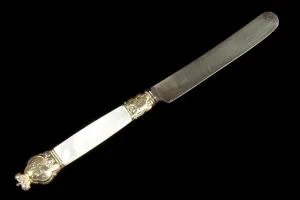 FRUIT KNIFE FROM THE SERVICE OF GRAND DUKE KONSTANTIN NIKOLAEVICH (1 OF 12)