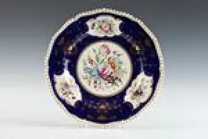 PLATE FROM A DINNER SERVICE, ONE OF 14