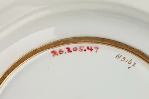 SOUP PLATE, ONE OF 16