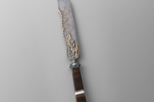 KNIFE FROM A SILVERWARE SET, ONE OF SIX