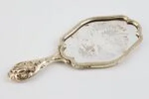 HAND MIRROR FROM A DRESSING TABLE SET