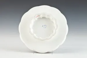 FOOTED DISH FROM THE MORGAN SERVICE, ONE OF FOUR