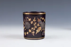 TUMBLER WITH TRANSFER PRINTED PORTRAIT OF ALEXANDRA FEODOROVNA