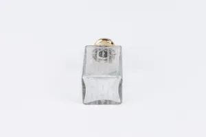 GLASS BOTTLE FROM A DRESSING TABLE SET