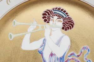 PLATE FROM THE BALLETS RUSSES SERVICE