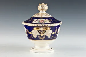 ROUND TUREEN FROM A DINNER SERVICE