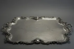 TRAY FROM A SERVICE MADE FOR GRAND DUCHESS EKATERINA MIKHAILOVNA OF RUSSIA