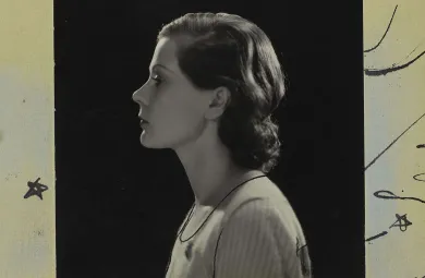 Natalie Paley by Cocteau