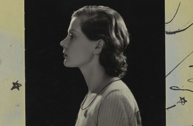 Natalie Paley by Cocteau