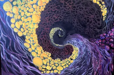 Painting by Kosta Pribylov