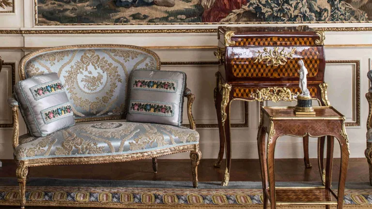French drawing room at Hillwood