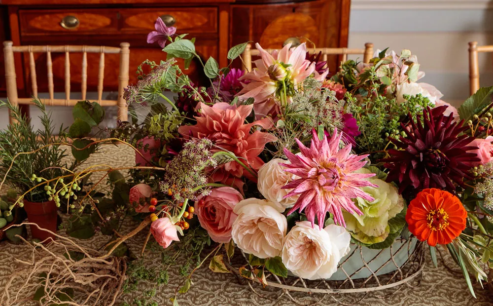Table display by Cathy Graham