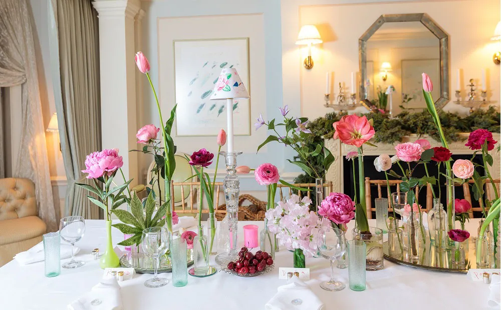 Table display by Cathy Graham