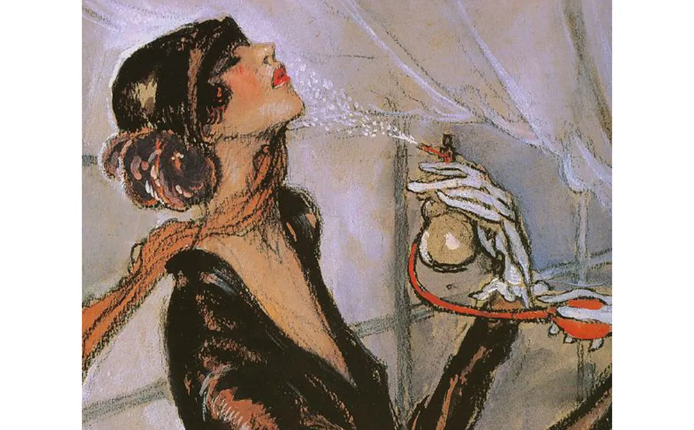 Detail of La Garçonne by Jean-Gabriel Domerque