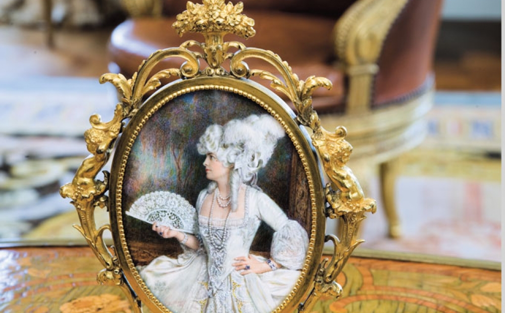 Photo of Marjorie Post as Marie Antoinette, Hillwood, Washington DC