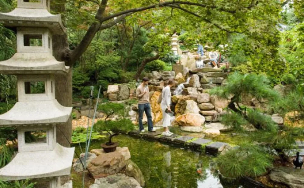 Japanese-style garden