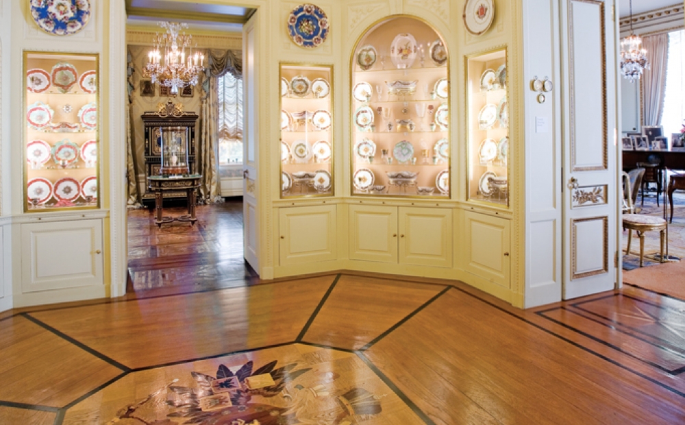 Russian Porcelain Room at Hillwood, Washington DC
