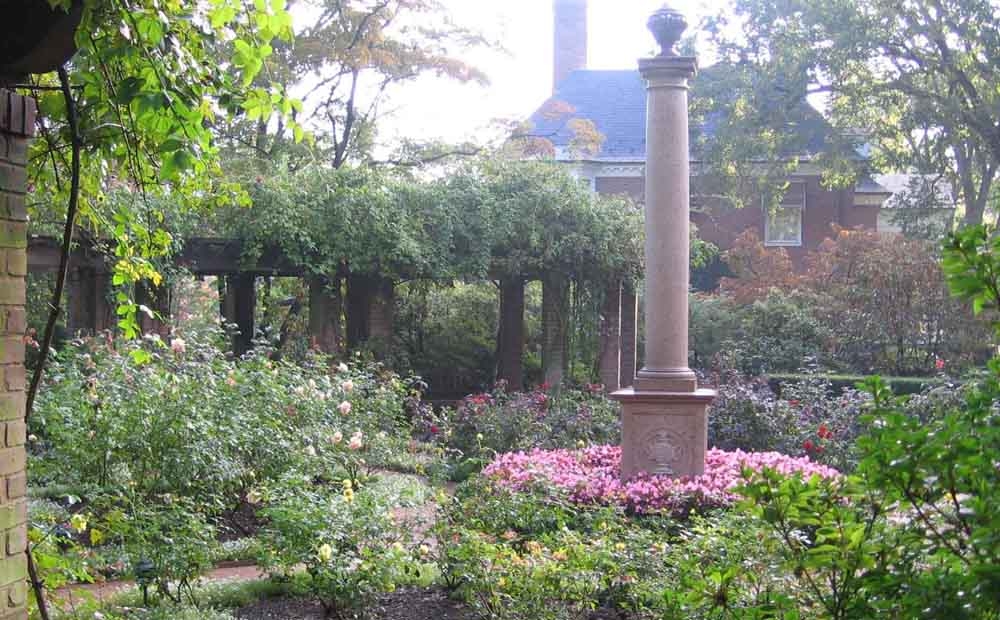 Rose Garden at Hillwood Estate, Museum & Gardens