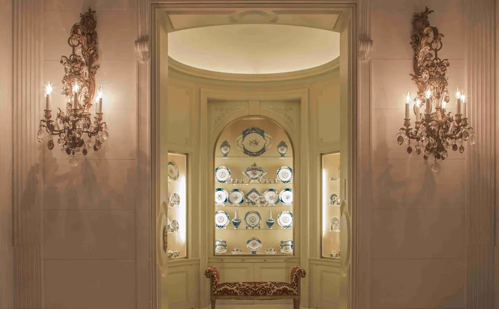 French porcelain room