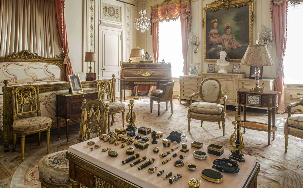 Marjorie Post's bedroom
