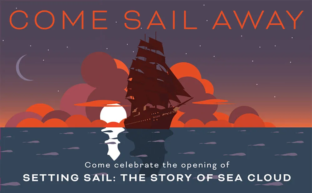 Event branding for Come Sail Away