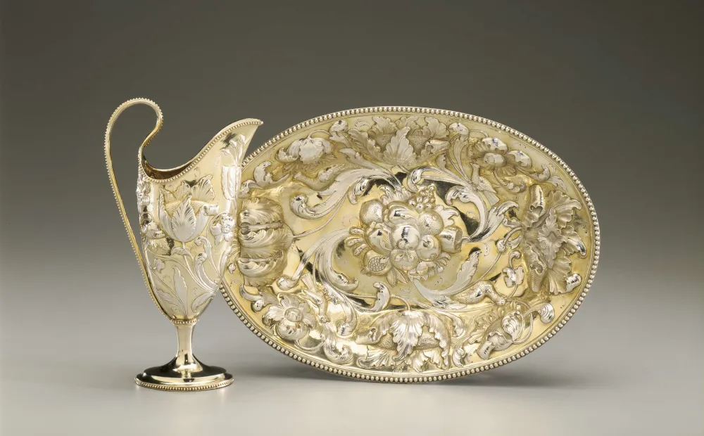 Ewer and basin, acc. no. 12.48-49